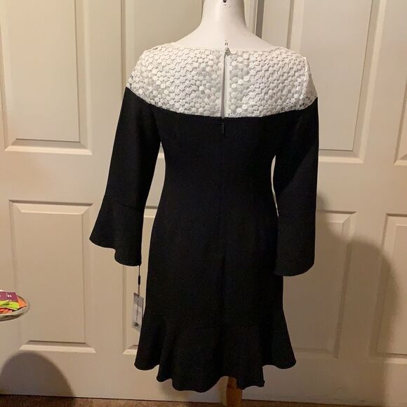 Karl Lagerfeld Classy tulip sleeve with lace neckline accent. Brand new - Picture 7 of 15